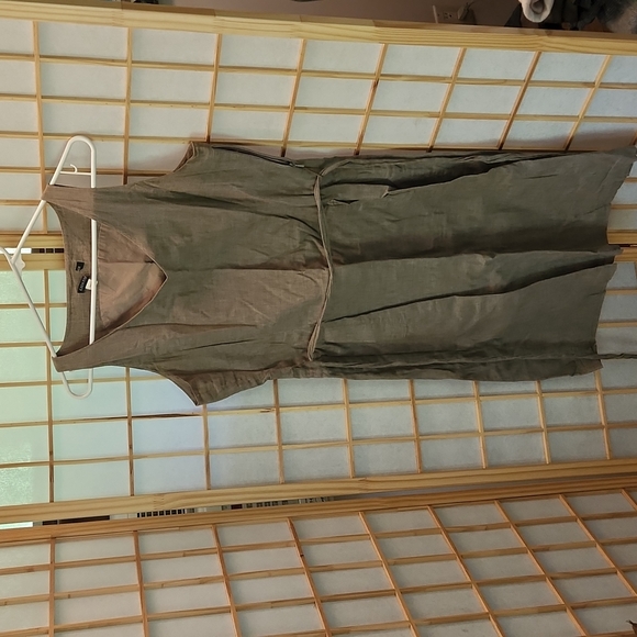 Linen EILEEN FISHER dress - Picture 1 of 2